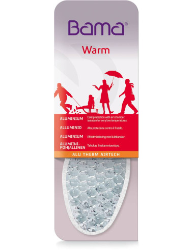 Sottopiede BAMA ALUTHERM bordata  B0043 / B0041